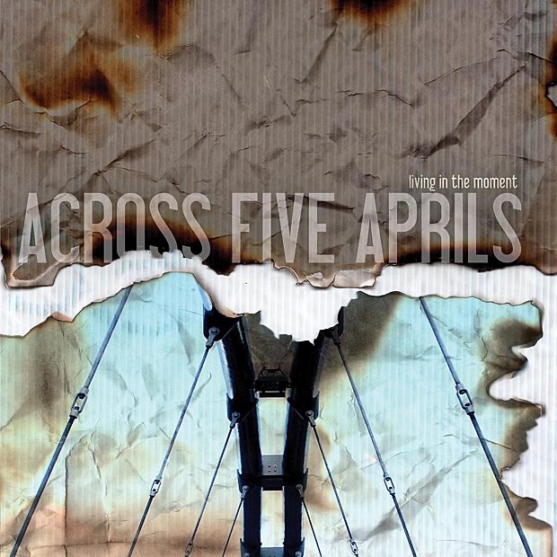Living In The Moment by Across Five Aprils album cover